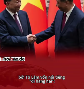 TÔ LÂM “ĐI HÀNG HAI”: TRUNG QUỐC HƯỞNG LỢI, VIỆT NAM LĨNH ĐÒN