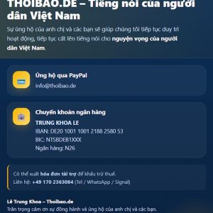 ĐỒNG HÀNH CÙNG THOIBAO.DE