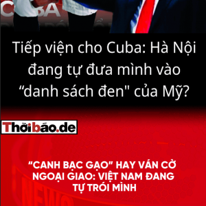 “Canh Bạc Gạo” Hay Ván Cờ Ngoại Giao: Việt Nam Đang Tự Trói Mình?