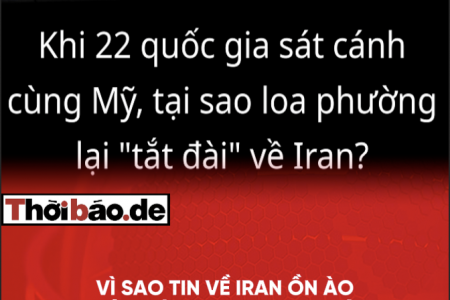 Vì sao tin về Iran ồn ào, còn liên minh do Hoa Kỳ lại lặng im?