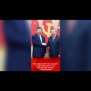 “TÀU SÂN BAY MỸ TẮC VỆ SINH”: Ở VIỆT NAM, ĐÂY LÀ TIN TỨC HAY MỘT VỞ HÀI TUYÊN TRUYỀN?