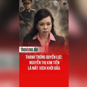 Thanh trừng quyền lực: Nguyễn Thị Kim Tiến là mắt xích khởi đầu.