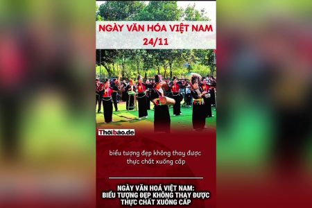 Ngày văn hóa Việt Nam: Biểu tượng đẹp không thay được thực chất xuống cấp.