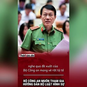 Bộ Công an muốn tham gia hướng dẫn Bộ luật Hình sự.