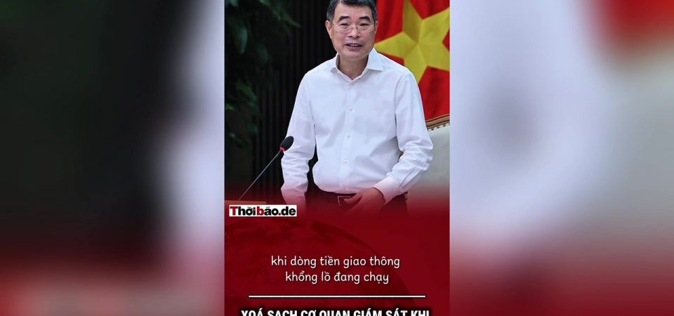 Xóa sạch cơ quan giám sát khi dòng tiền giao thông khổng lồ đang chảy.