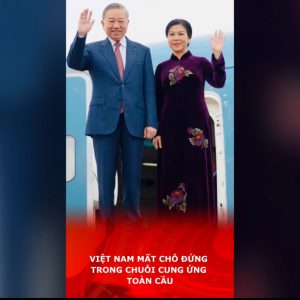 Việt Nam mất chỗ đứng trong chuỗi cung ứng toàn cầu.