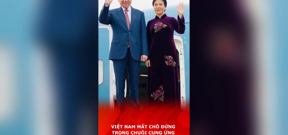 Việt Nam mất chỗ đứng trong chuỗi cung ứng toàn cầu.