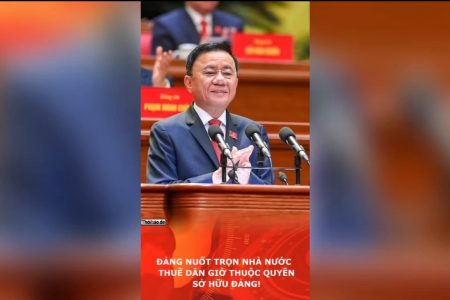 Đảng Nuốt Trọn Nhà Nước – Thuế Dân Giờ Thuộc Quyền Sở Hữu Đảng!