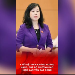Y tế Việt Nam khủng hoảng nặng, ghế Bộ trưởng Đào Hồng Lan vẫn bất động!