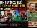 Chính quyền xứ Huế phạt tiền 45 người dân bằng thứ luật pháp không văn bản