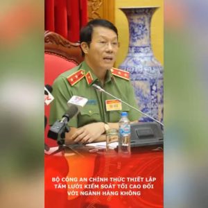 Bộ Công an chính thức thiết lập tấm lưới kiểm soát tối cao đối với ngành hàng không