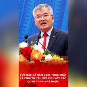 Đợt đặc xá năm 2026 thực chất là chuyến tàu vét cứu vớt các quan tham ngã ngựa