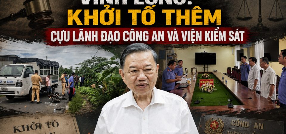 Vĩnh Long: Khởi tố thêm cựu lãnh đạo Công an và Viện Kiểm sát