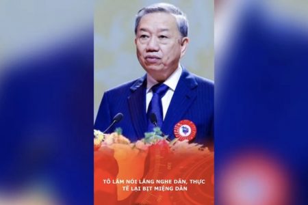 Tô Lâm nói lắng nghe dân, thực tế lại bịt miệng dân
