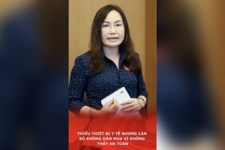 Thiếu thiết bị y tế nhưng cán bộ không dám mua vì không thấy an toàn