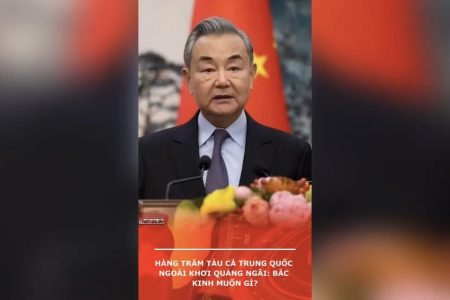 Hàng trăm tàu cá Trung Quốc ngoài khơi quảng ngãi: Bắc Kinh muốn gì?