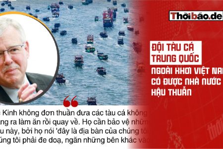 Đội tàu cá Trung Quốc ngoài khơi Việt Nam có được nhà nước hậu thuẫn?
